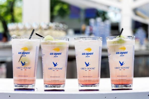 Ho<em></em>ney Deuce cocktails served at the 2024 US Open Champio<em></em>nships in the USTA Billie Jean King Tennis Center, New York