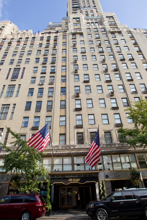 The Carlyle Hotel on Madison and 76th Street.