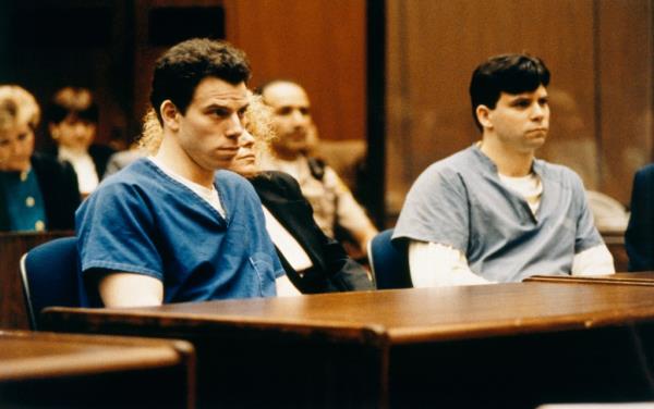 Erik and Lyle Menendez on trial in 1994. 