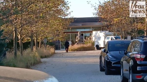 Police investigate a murder at a tony Hamptons spa