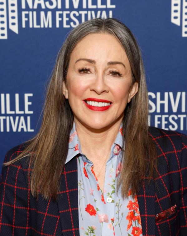 Patricia Heaton smiling at the camera during the 'Unexpected' screening at the 2022 Nashville Film Festival in Franklin, Tennessee