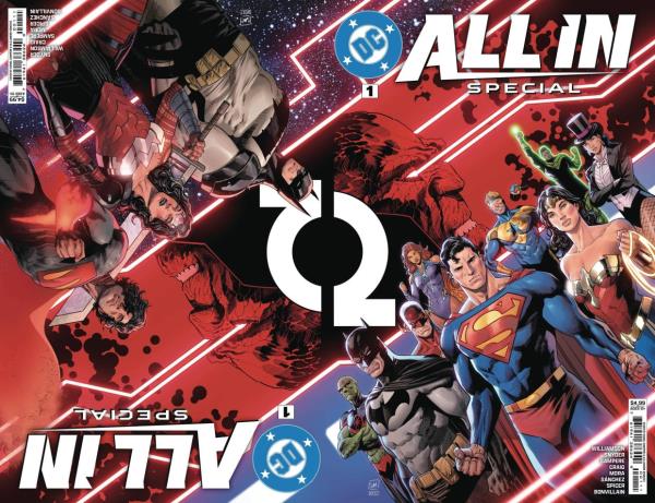 The AU officially kicked off in October 2024 with DC All-In Special #1, which establishes the Earth-Alpha universe.