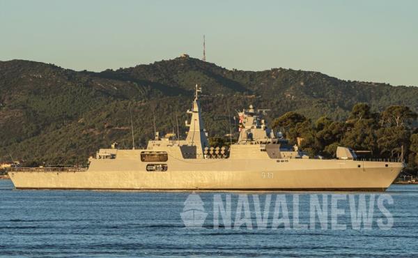 Algerian MEKO-200AN Frigate El Moudamir