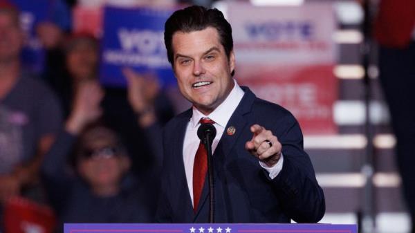 Matt Gaetz. Pic: Reuters