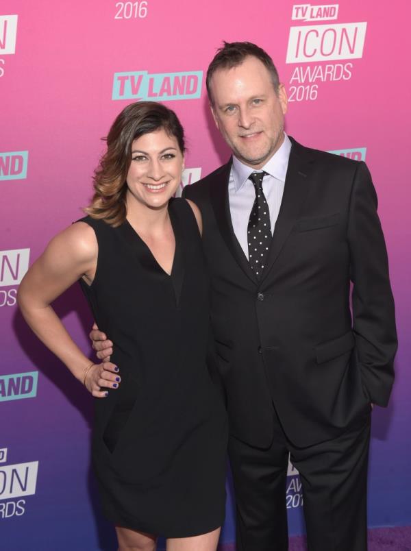 Melissa Bring Coulier and Dave Coulier at the 2016 TV Land Icon Awards