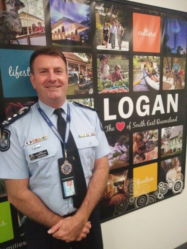 AC Marcus when he worked at the Chief Superintendent for Logan District.